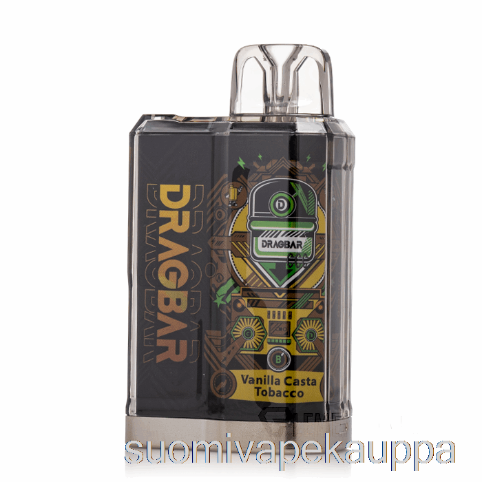 Vape Box Dragbar B3500 Kertakäyttöinen Vanilja Casta Tupakka
